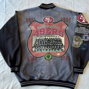 *RARE GRAIL* San Francisco 49ers Vintage Varsity Style Jacket by Long Gone